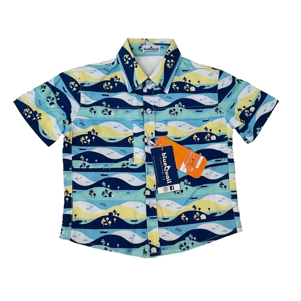 NWT Blue Quail Size 12 Lakeside Short Sleeve
